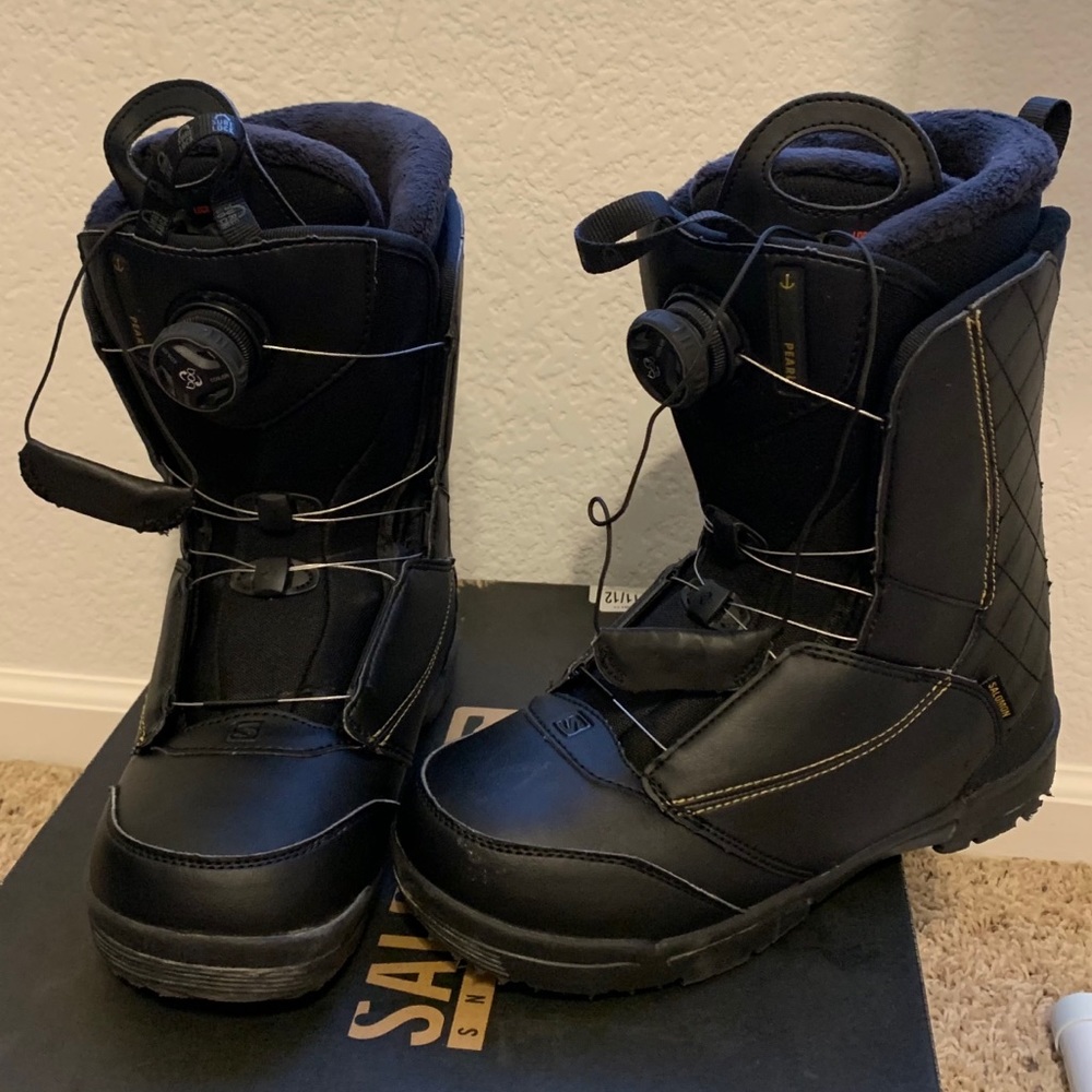 Salomon Pearl BOA Women’s Snowboard Boots US 9.5